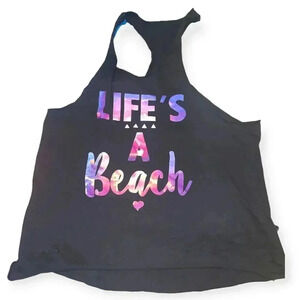 No boundaries life’s a beach tank